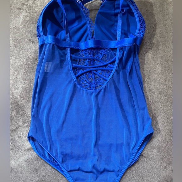 blue women’s bodysuit - Picture 2 of 2